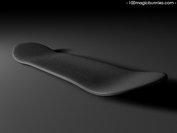 skateboard deck 3d model