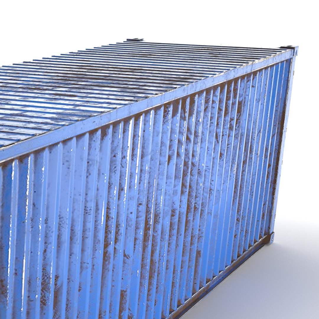 3D Shipping Containers-20ft And 40 Ft High Cube Model - TurboSquid 1920804