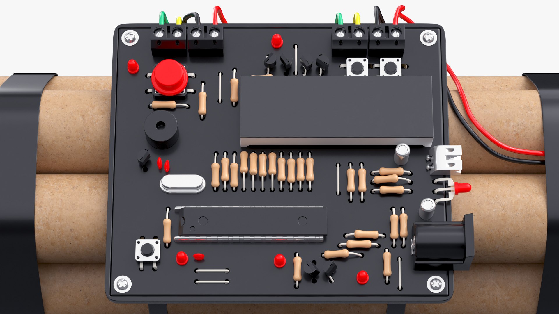 3D Bomb Time - TurboSquid 2088002