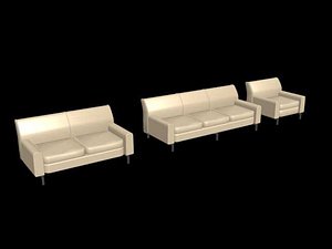 3d model of sofa