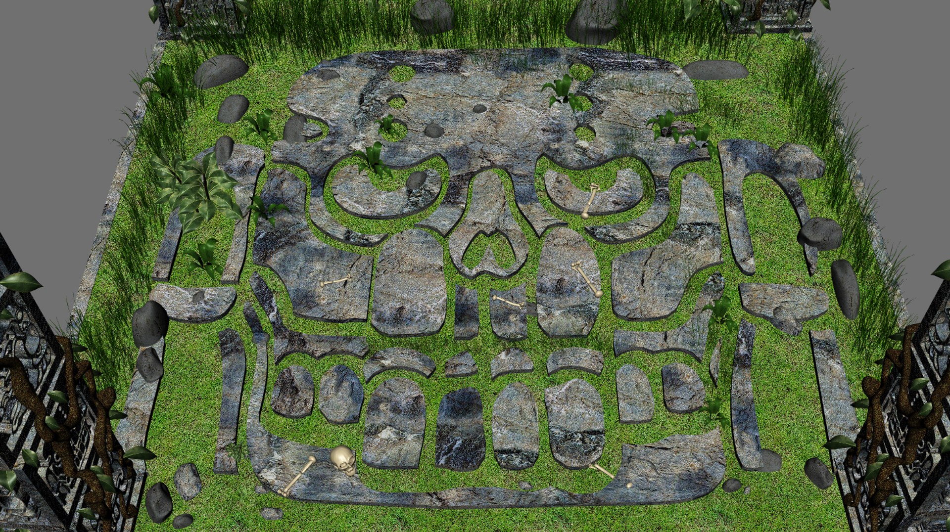 Floor aztec 3D model - TurboSquid 1183969