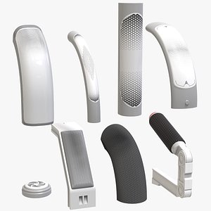 3D SciFi Corner Curved