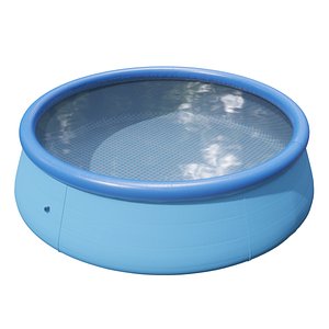 3D model yard pools