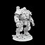 Battle Damaged Robot Mech 3D Printable Model 3D