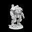 Battle Damaged Robot Mech 3D Printable Model 3D