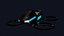 Lowpoly Hoverbike Comic Style