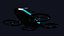 Lowpoly Hoverbike Comic Style