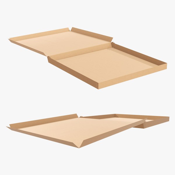 pizza cardboard box 3D