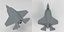 Stylized modern stealth fighter jet