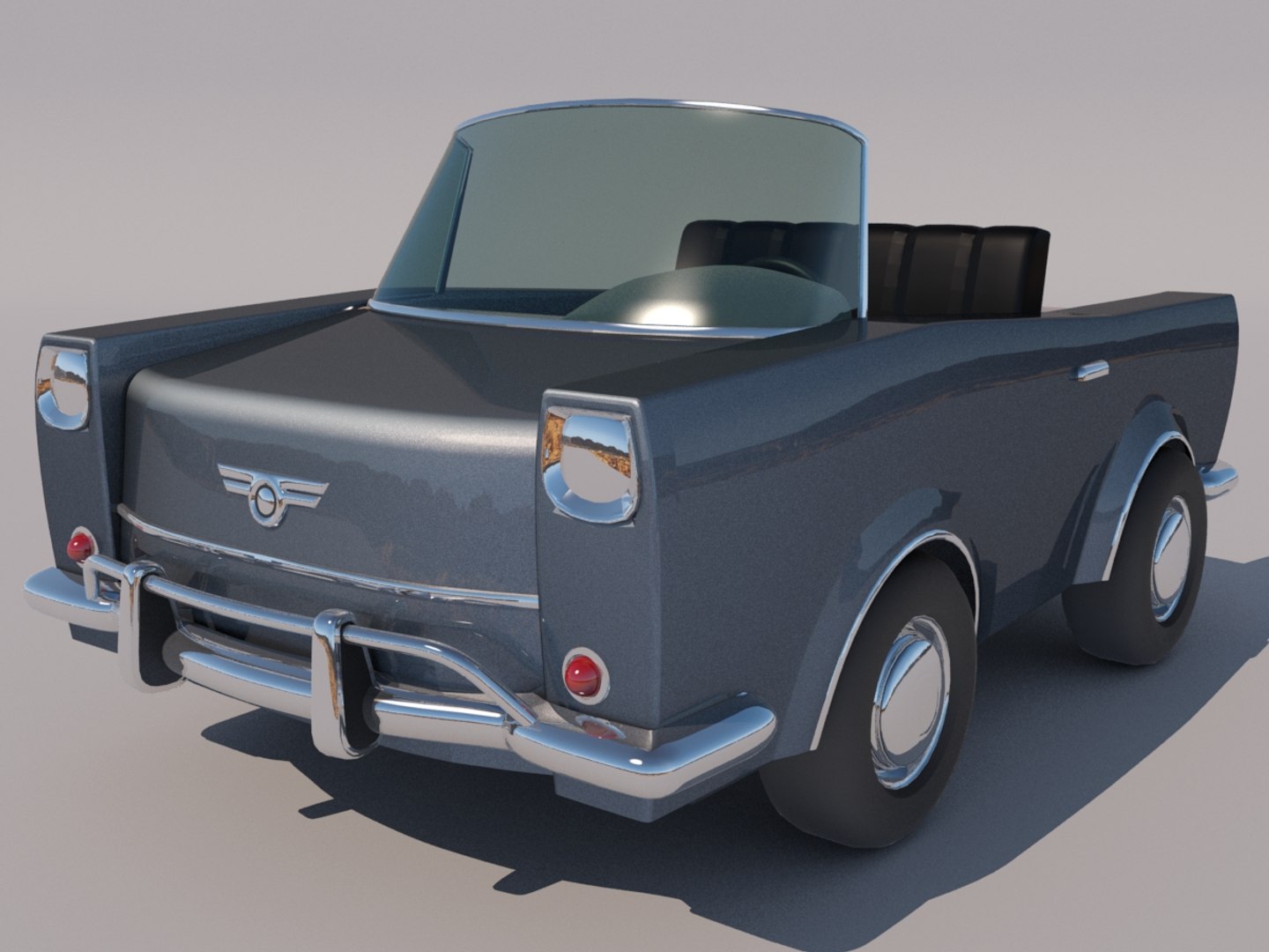 Convertible toy car 3D model - TurboSquid 1454817