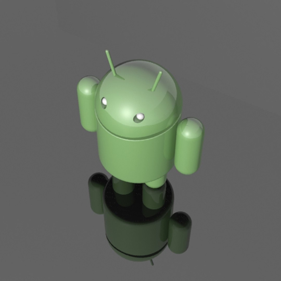 3d Android Mascot