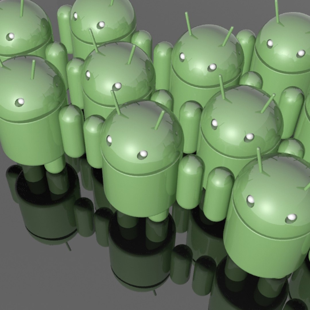 3d Android Mascot