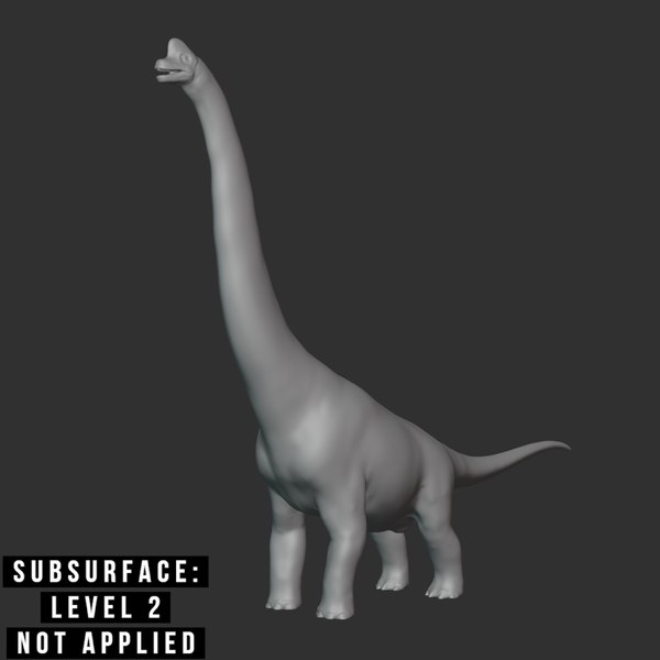 3D модель Giraffatitan Basemesh Low Poly - TurboSquid 1994657