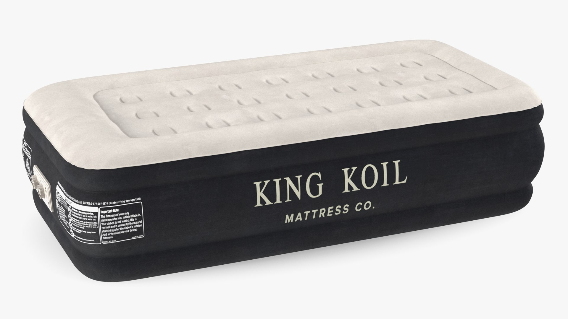 3D Air Mattress King Koil Twin Size TurboSquid 2116259