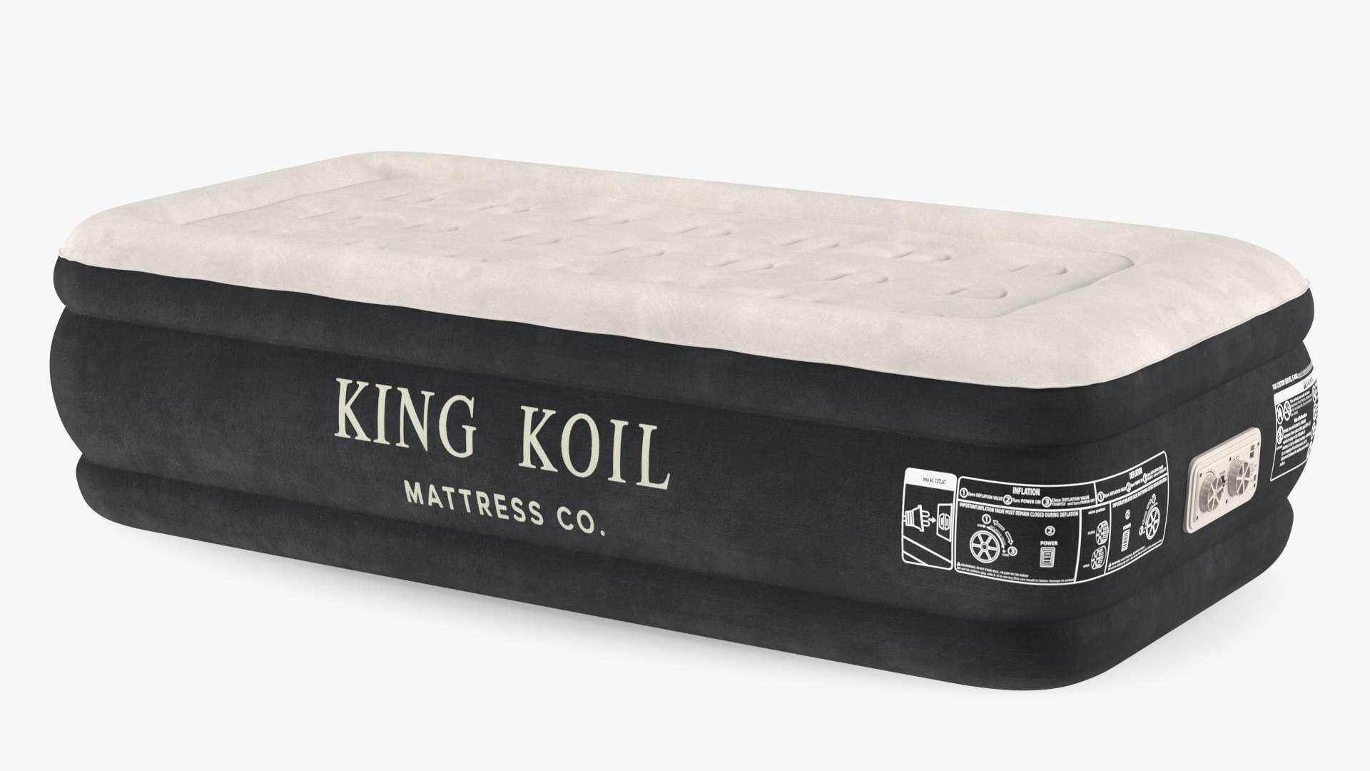 3D Air Mattress King Koil Twin Size TurboSquid 2116259
