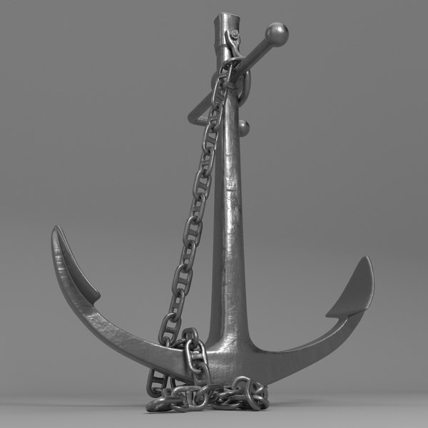 Union type anchor 3D - TurboSquid 1290269