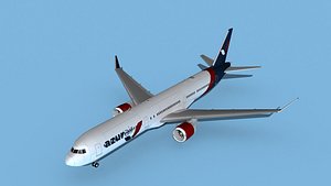 Boeing 767-400 Azur Air 3D model