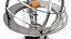 3D Silver Solar System Orrery with Marble Base Rigged for Cinema 4D