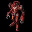 Gran robot rojo
