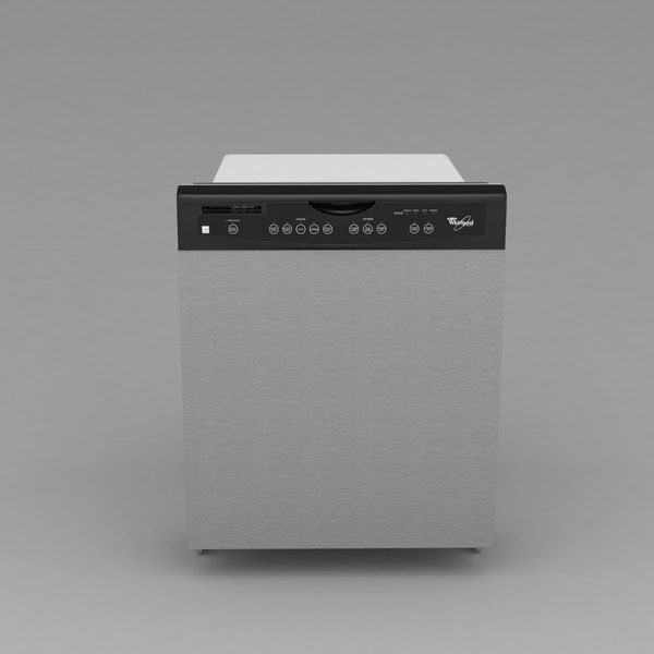 Samsung Dishwasher Collection - 3D Model for VRay, Corona