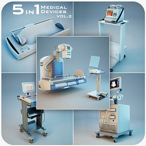 medical devices 5 1 3d model