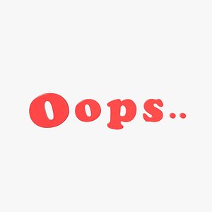 Decor object-oops 3D