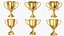 Trophy Cups collection v1 3D