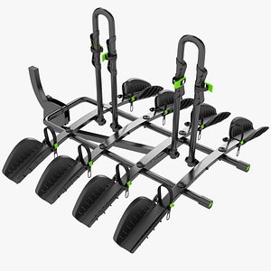 4 Bike Platform Hitch Rack 01