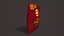 Stilisiertes LowPoly-Modell mit offenen Chips