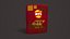 Stilisiertes LowPoly-Modell mit offenen Chips