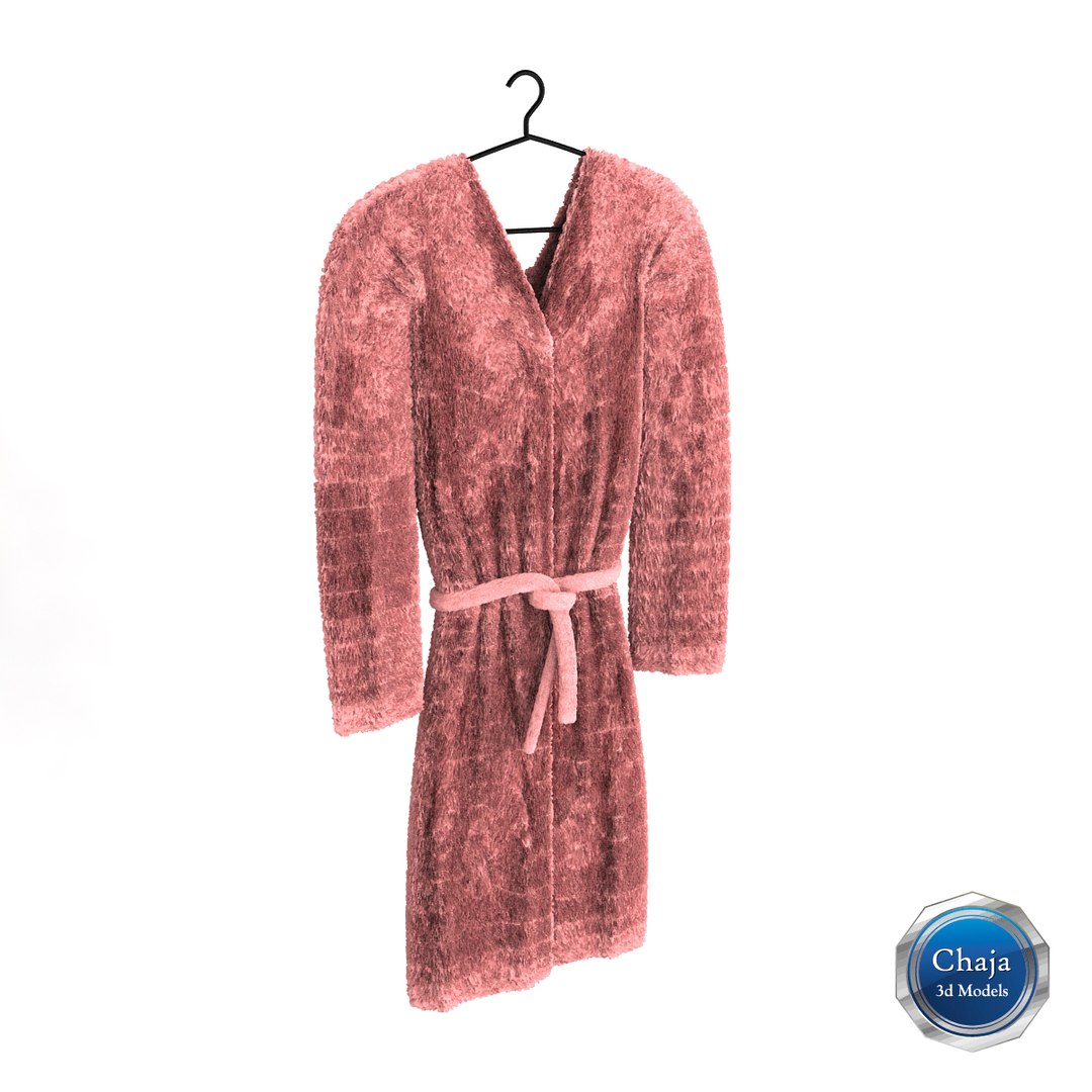 3ds max bath robe
