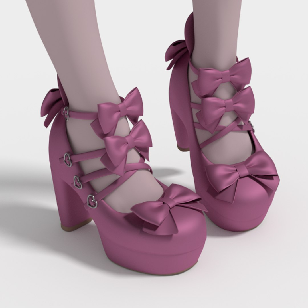 Mary Jane Shoes Platform Lolita Shoes Pearl Chain Mary Jane Lolita Shoes  Women Color Beige Shoe Size 40