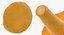 Young Yellow Chanterelle 3D Model