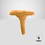 Young Yellow Chanterelle 3D Model