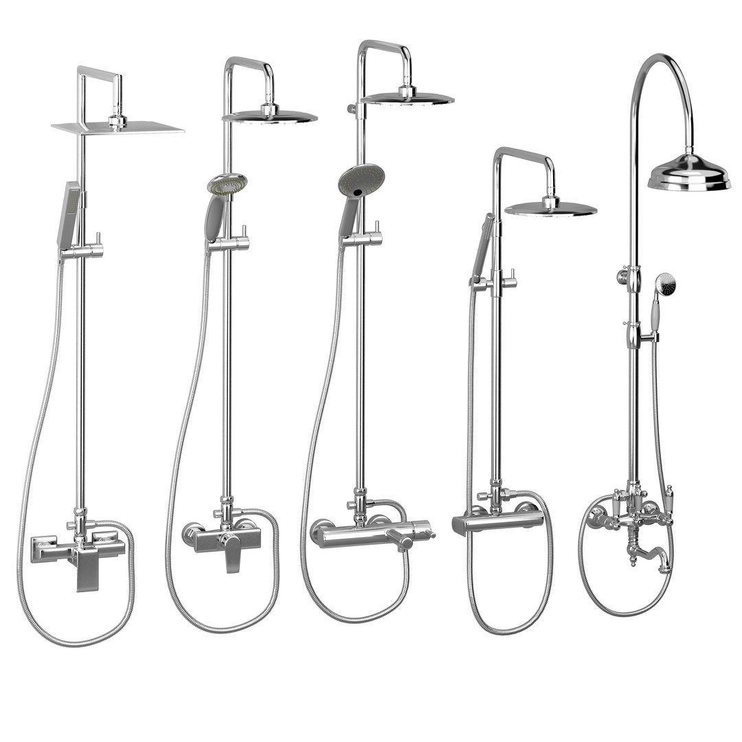 3D Cezares Shower - TurboSquid 1684062