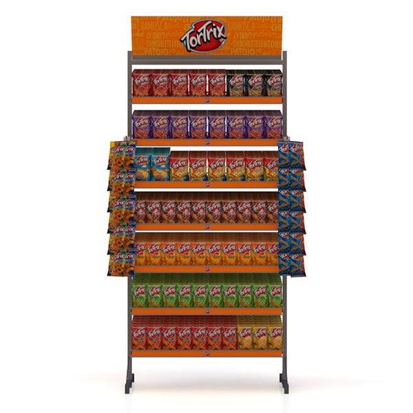 3D модель Rack Tortrix Fritolay - TurboSquid 2056372