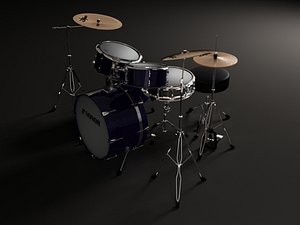 3ds max drum kit