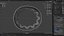 PBR material European iron crown middle mold three-level group