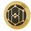 Iot Chain Cryptocurrency Gold Coin