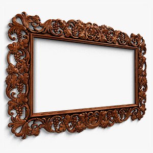 frame designed 3d model