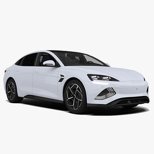 3D BYD Seal EV model