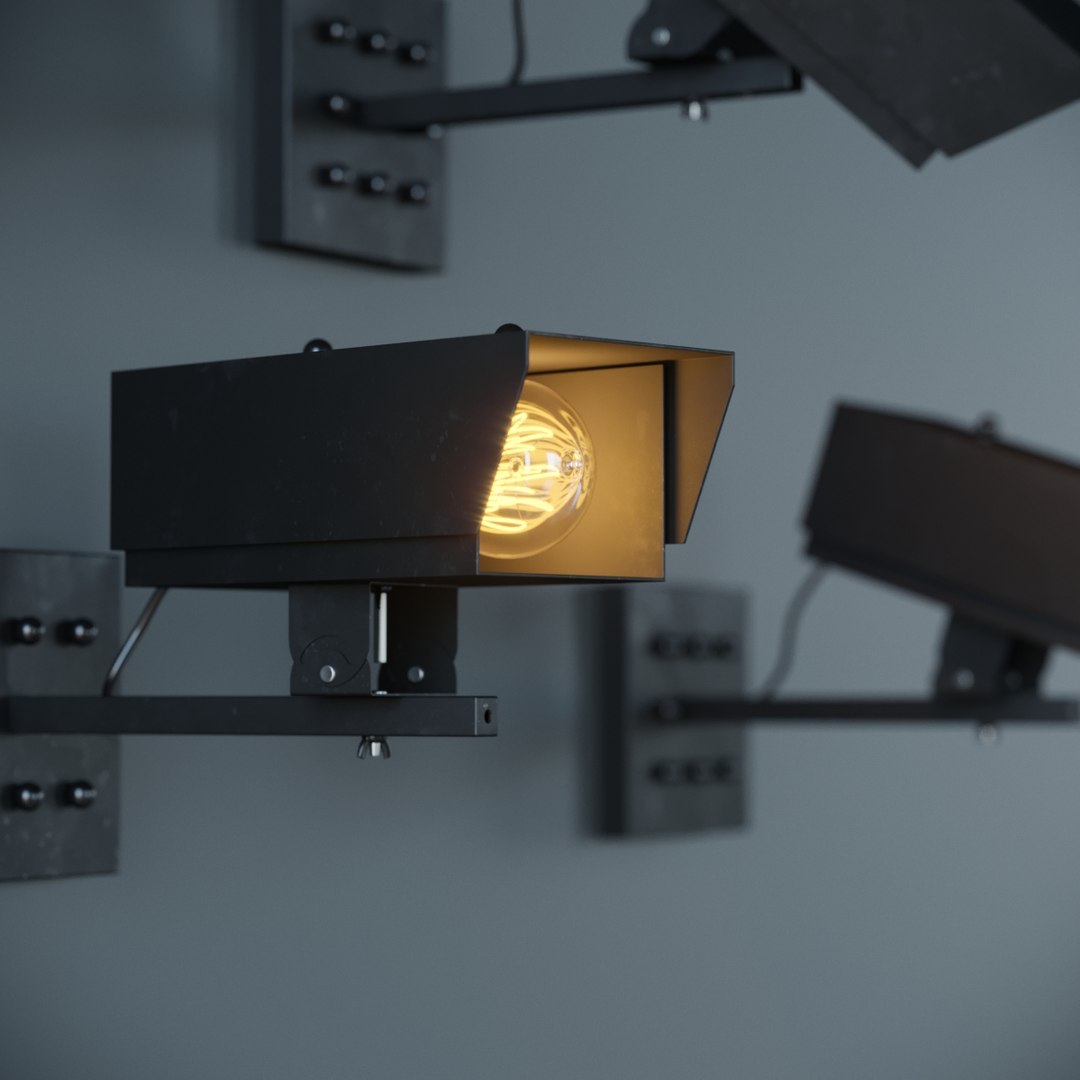 Spot camera loft concept 3D - TurboSquid 1236471