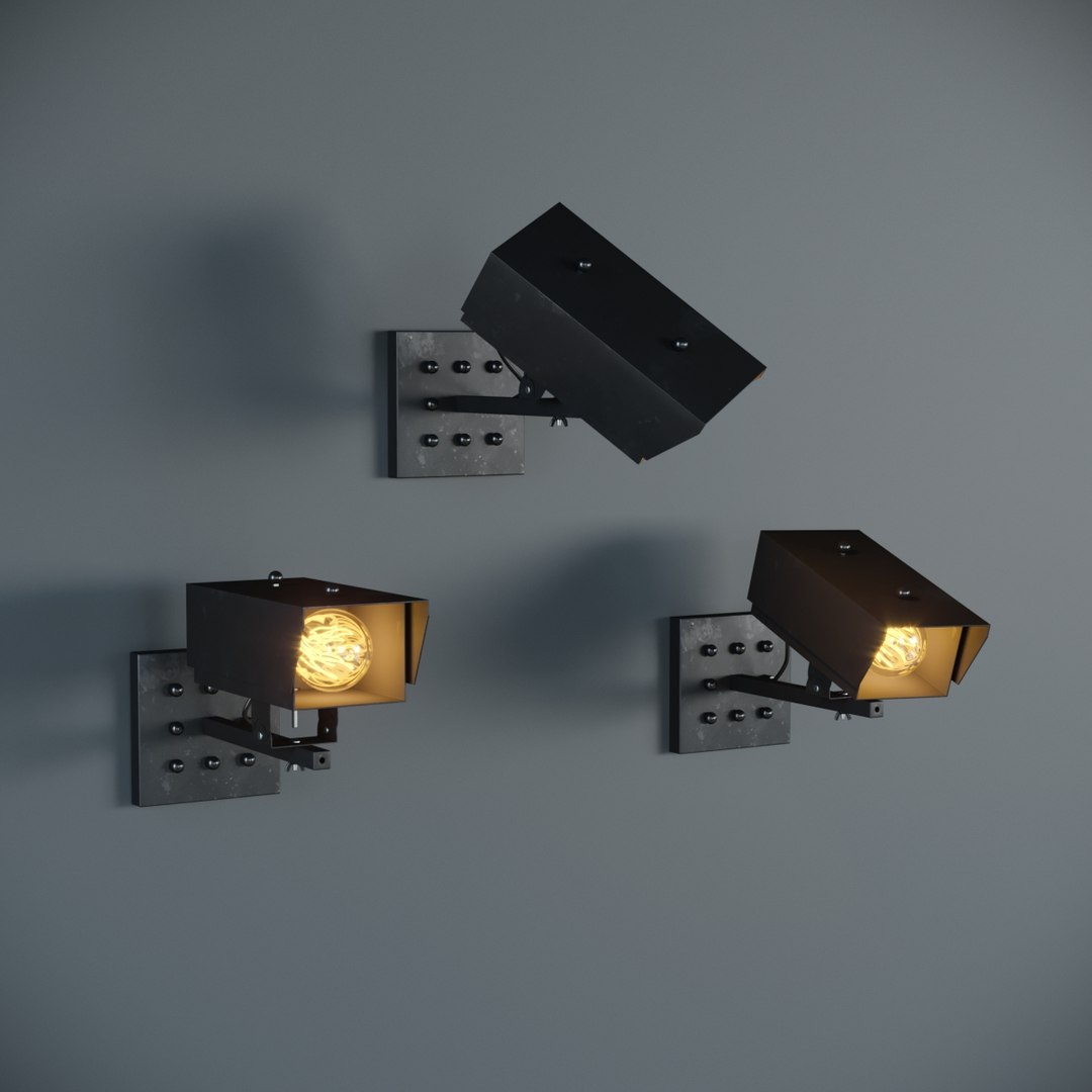 Spot camera loft concept 3D - TurboSquid 1236471