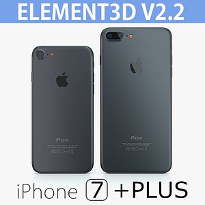 iPhone 7 + Plus Element3D V2.2
