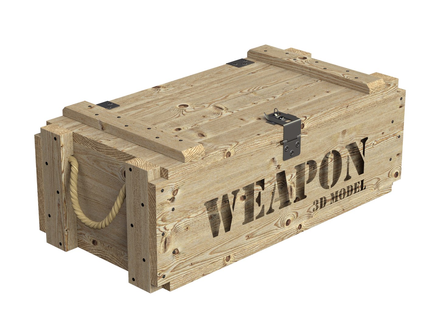 3D crate weapon - TurboSquid 1605342