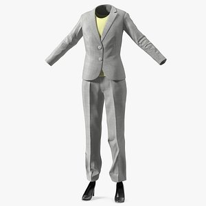 Women'S Business Suit 3D Models for Download