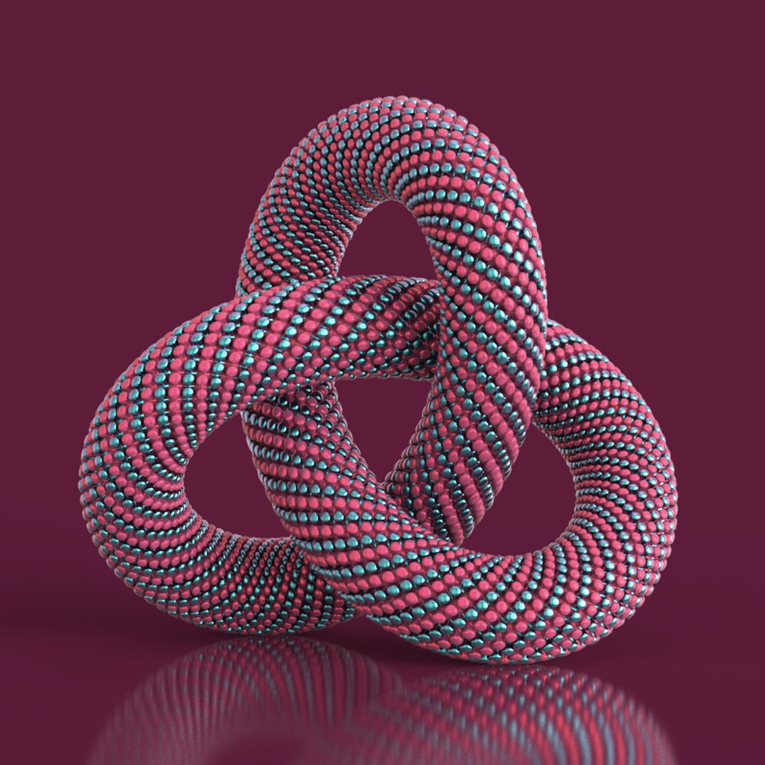 3D abstract knot model - TurboSquid 1621416