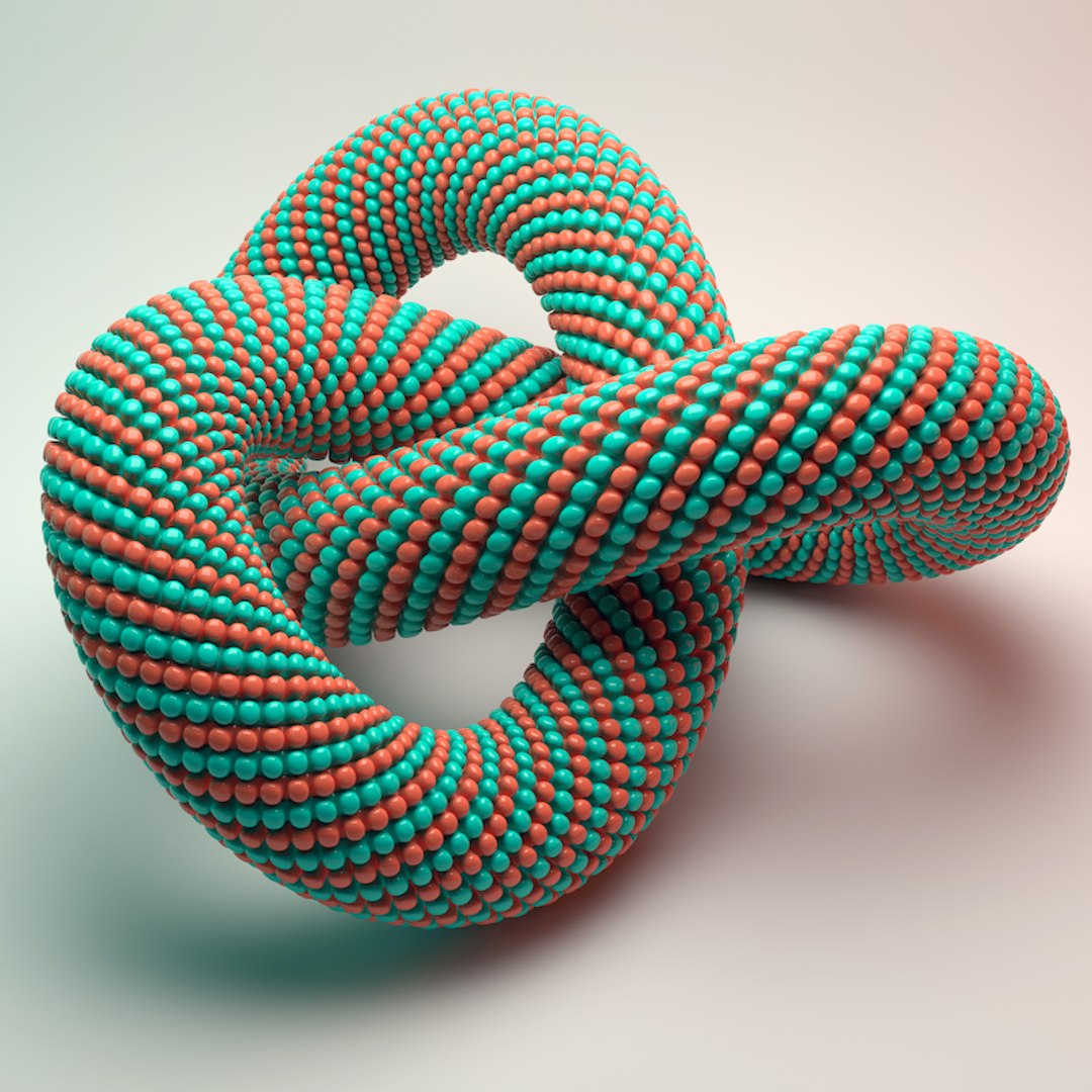 3D abstract knot model - TurboSquid 1621416