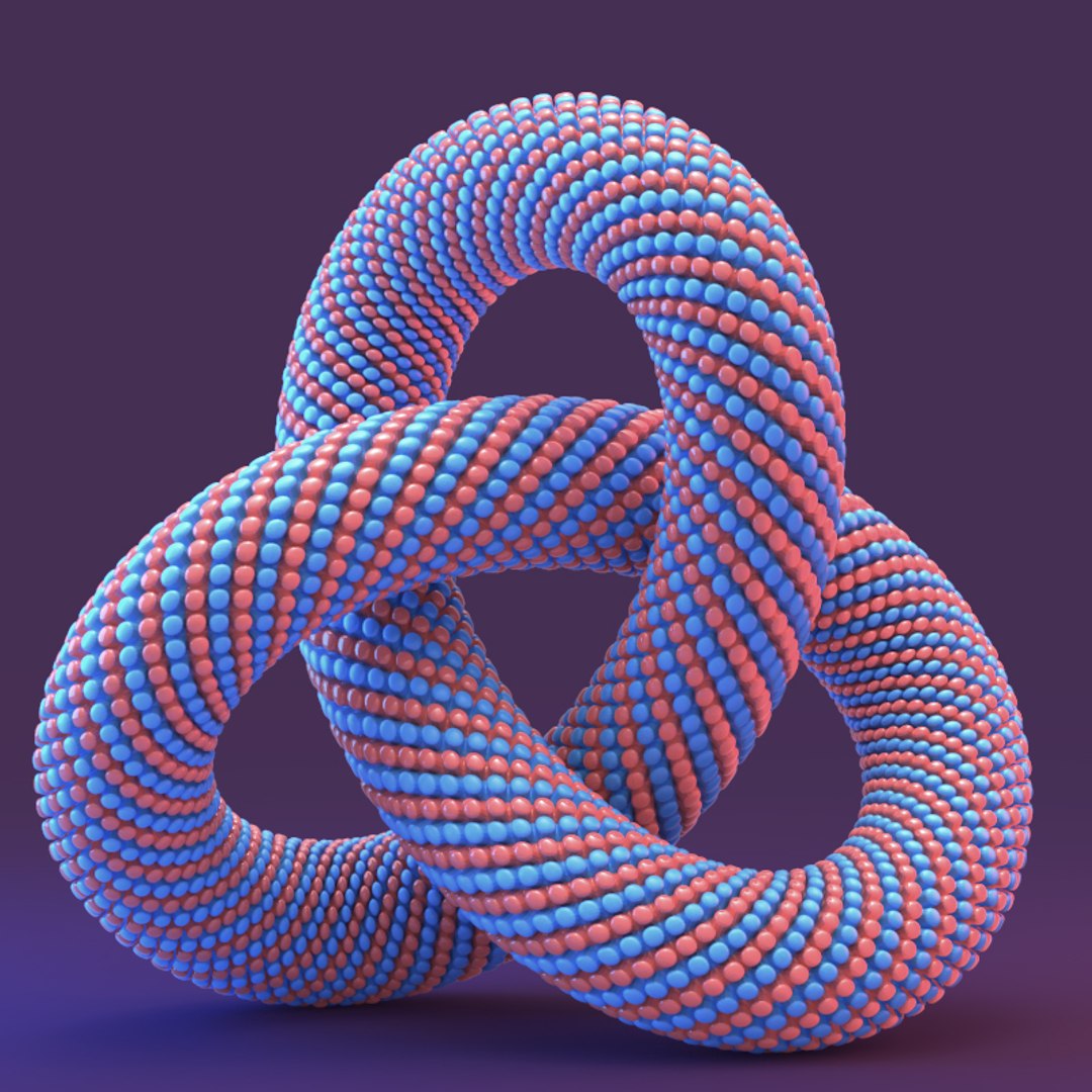 3D abstract knot model - TurboSquid 1621416