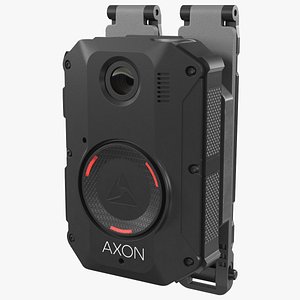 AXON Body 3 ボディカメラ（模型） Axon Body 3 Body Camera With Magnet Mount 3D Model - TurboSquid